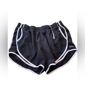 Calvin Klein Black and White Athletic Shorts